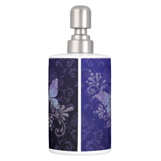 Jewel Butterfly Bathroom Set (Back)