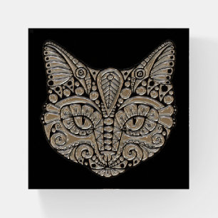 jewel cat paperweight