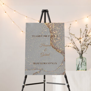 JEWEL COLLECTION Script Wedding Foam Boards