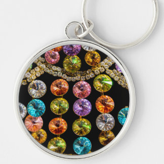 Jewel Colors Key Chain