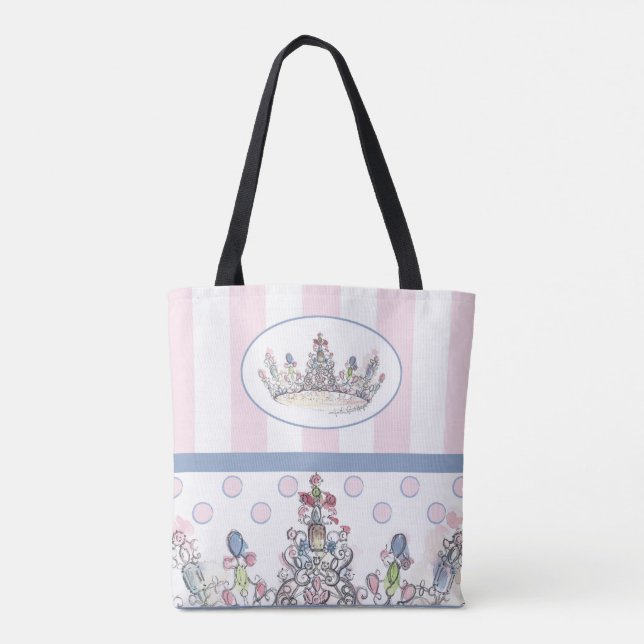 Jewel Crown Tote by Heather French Henry Bag (Back)