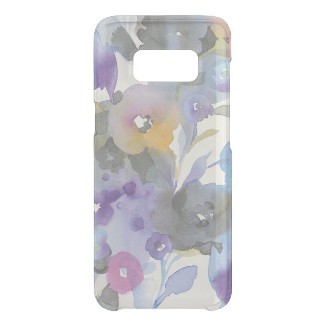 Jewel Garden | Purple Pastel Petals Uncommon Samsung Galaxy Case (Back)