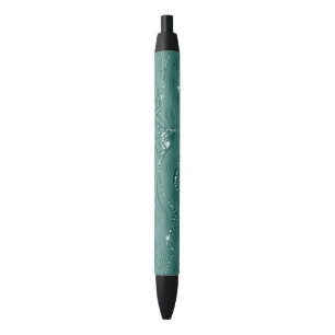 Jewel Green Emerald Glittery Glitzy Pen
