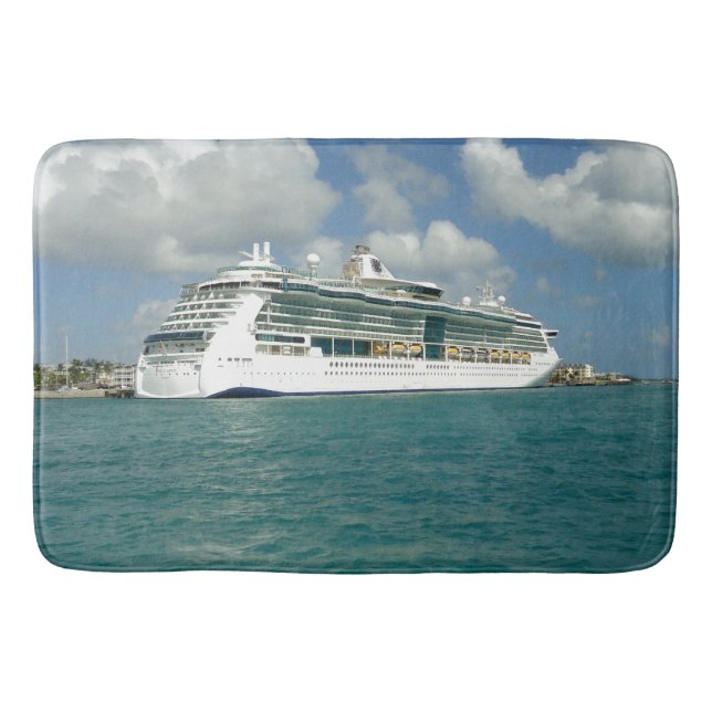 Jewel in Key West Bathroom Mat (Front)