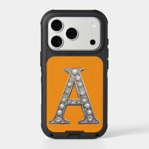 Jewel Monogram A ✨ Royal Sparkling Luxury iPhone 17 Pro Case