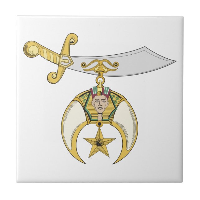 Jewel of the Order Ceramic Tile (Front)