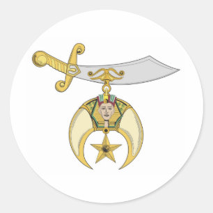 Jewel of the Order Classic Round Sticker