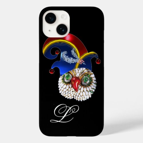 JEWEL OWL AND  ELF HAT WITH DIAMOND FEATHERS Case_Mate iPhone 14 CASE