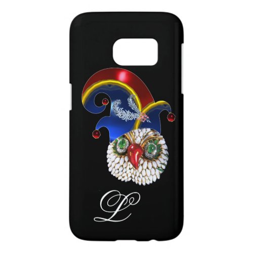 JEWEL OWL AND  ELF HAT WITH DIAMOND FEATHERS SAMSUNG GALAXY S7 CASE