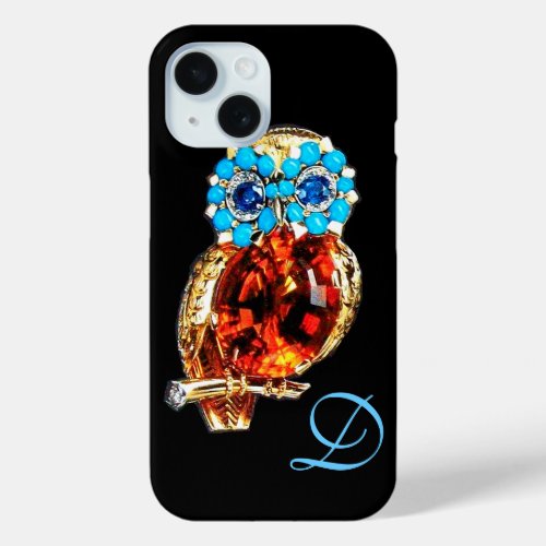 JEWEL OWL iPhone 15 CASE