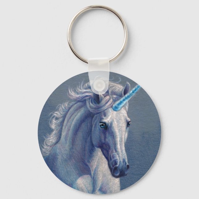 Jewel the Unicorn Keychain (Front)