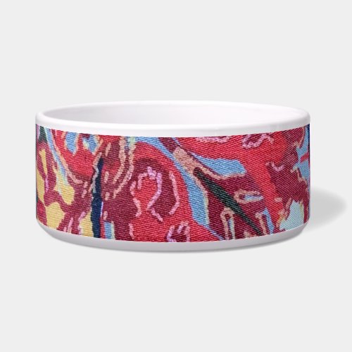 Jewel Tone Fabric Design Photo Bowl