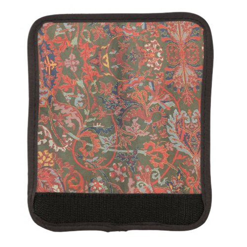 Jewel Tone Fabric Style Photo  Luggage Handle Wrap
