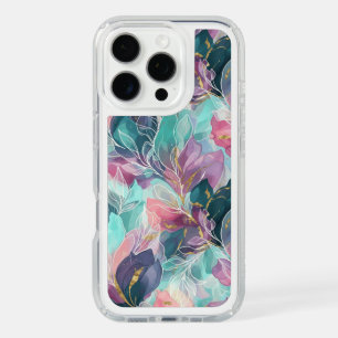 Jewel Tone Floral iPhone 16 Pro Case