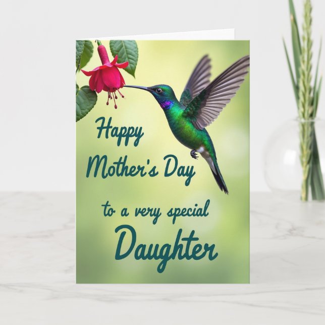 Jewel Tone Mothers Day Card (Front)