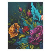 Gypsy Floral Tissue Paper 20 x 30 - Pattern Tissue Paper