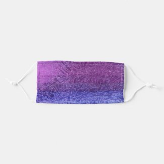 Jewel Tone  Violet Face Mask - Not Medical