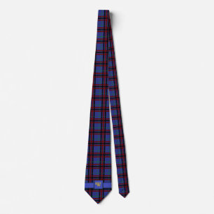 Jewel-Toned Plaid Men's Neck Tie