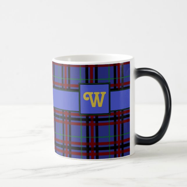 Jewel-Toned Plaid Mug (Right)