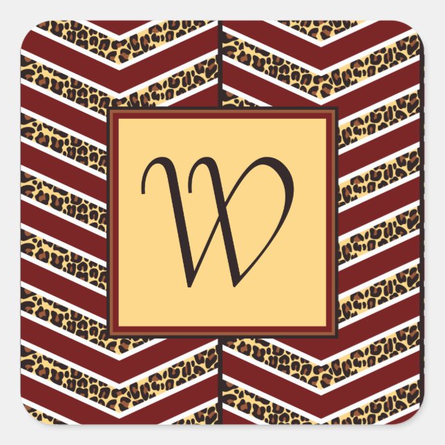 Jewel-Toned Plaid Sticker (Front)