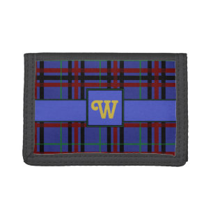 Jewel-Toned Plaid Wallet