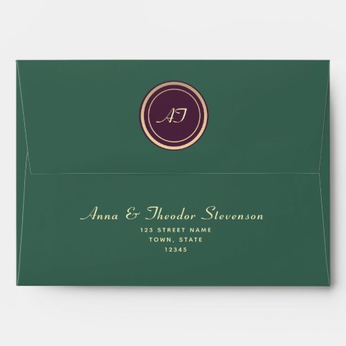 Jewel Tones Envelope