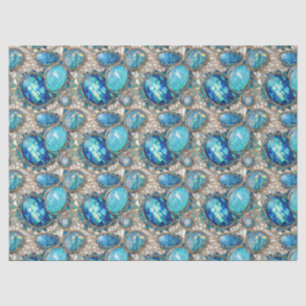 Jeweled Abalone Decoupage Tissue Paper