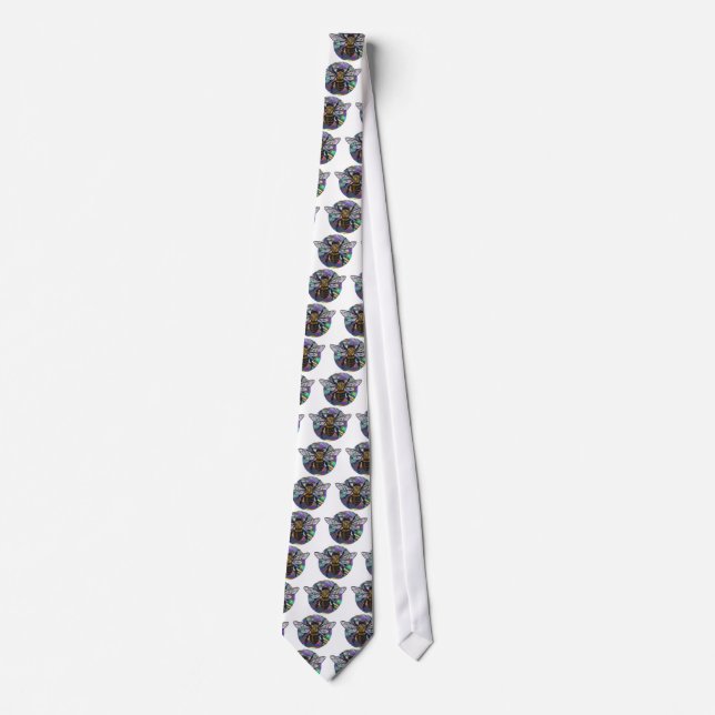 jeweled bee tie (Front)