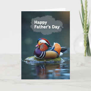 Jeweled Bird Fathers Day Card