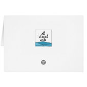 Jeweled Butterfly glass effect Cards (Back Horizontal)