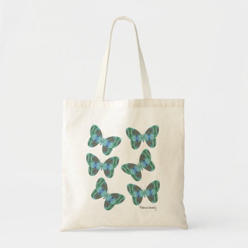 Jeweled Butterfly illustration Tote Bag