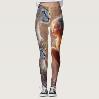 Jeweled Cat Leggings