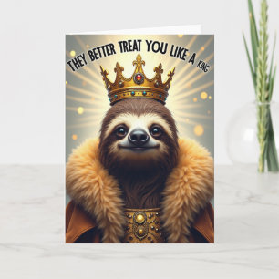 Jeweled Crown Birthday Card