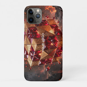 Jeweled Cube on the Volcanic Precipice iPhone 11 Pro Case