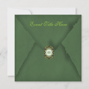 Jeweled Custom Party Invitation