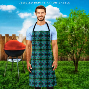 Jeweled Depths-II Apron