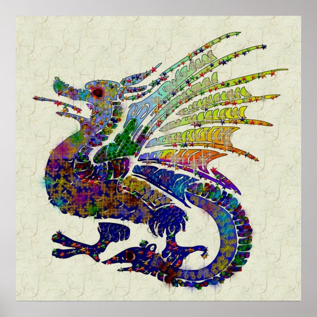Jeweled Dragon Poster (Front)