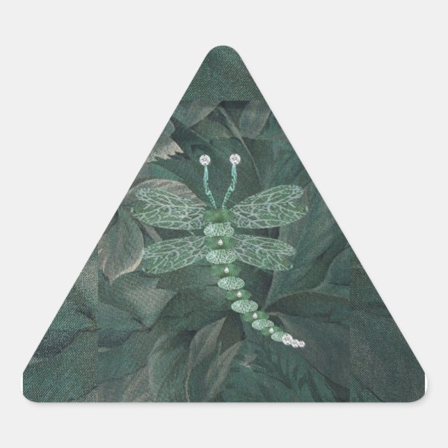 Jeweled Dragonfly Envelope Seal (Front)