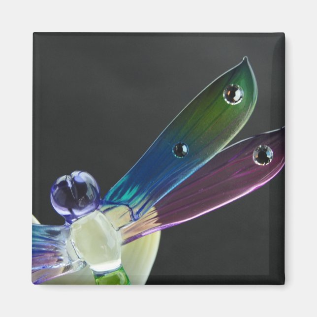 Jeweled Dragonfly Magnet (Front)
