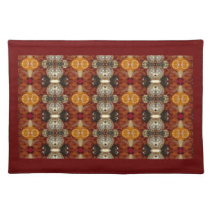 Jeweled Earth pattern placemat
