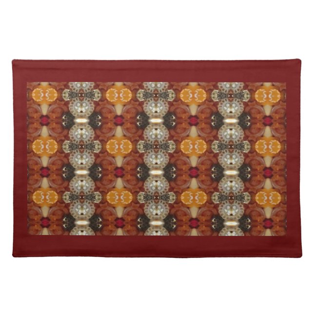 Jeweled Earth pattern placemat (Front)