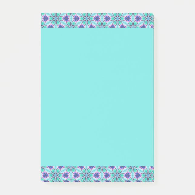 Jeweled Fractal Sticky Note (Front)