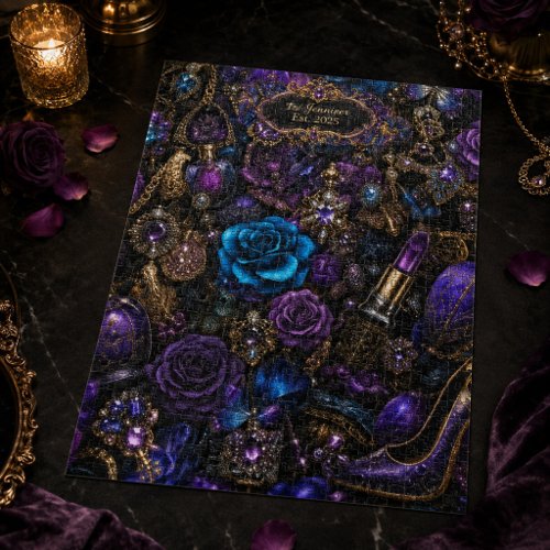 Jeweled Glamour Fashion & Beauty Jigsaw Puzzle