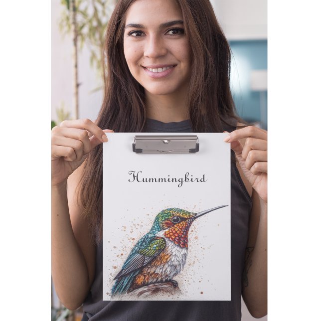 Jeweled Hummingbird Serenade, custom Clipboard (Creator Uploaded)