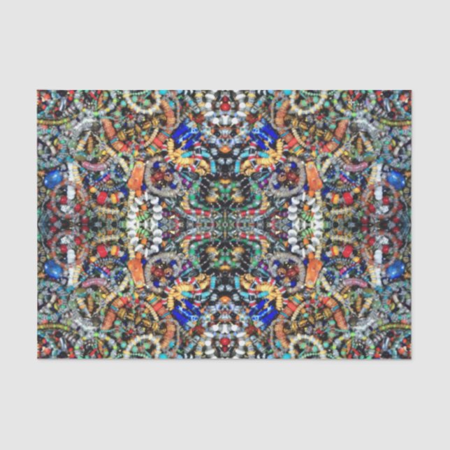 Jeweled Kaleidoscope  #2 Tissue Paper (Front)