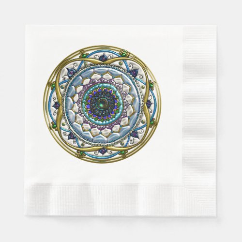 Jeweled Mandala Napkins