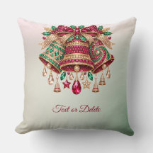 Jeweled Ornate Bells Holiday