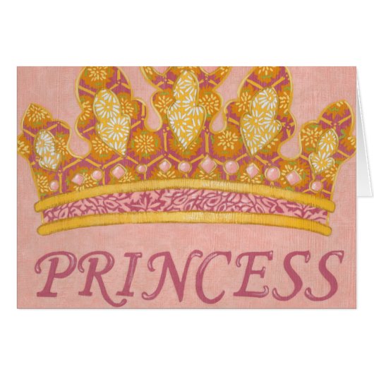 Jeweled Princess Crown by Chariklia Zaris Cards (Front Horizontal)