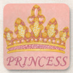 Jeweled Princess Crown by Chariklia Zaris Coaster