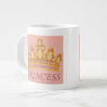 Jeweled Princess Crown by Chariklia Zaris Giant Coffee Mug